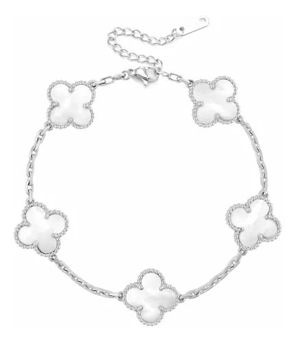 Pulseira Trevo - Aço