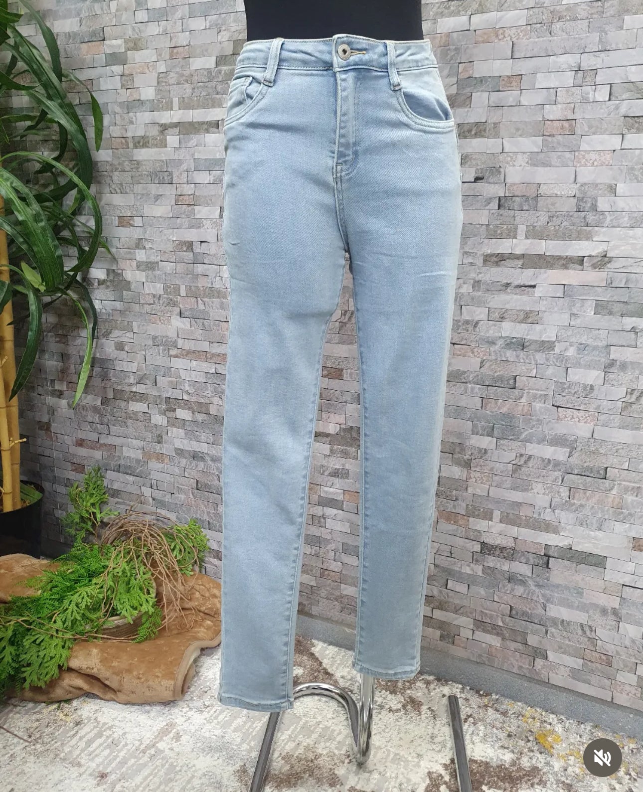 Calça de Ganga PushUp - Estilo Levis