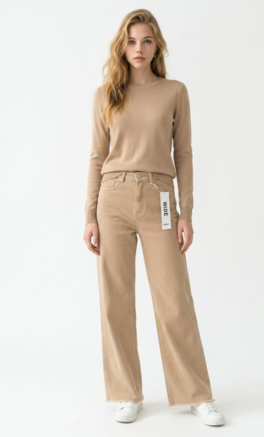 Calça bege