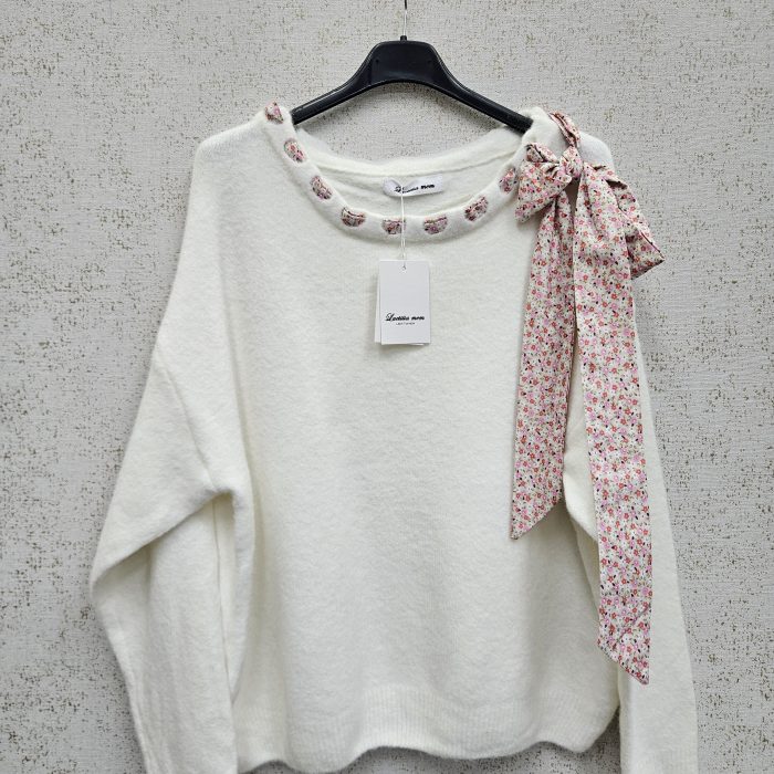 REF. 1164 - MALHA C/LENÇO NA GOLA 136