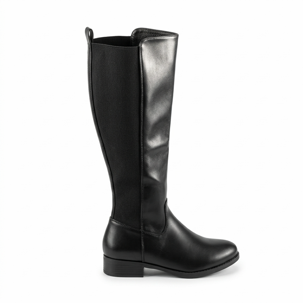 Bota de Cano Alto c/Elástico A68595 - REF. 595