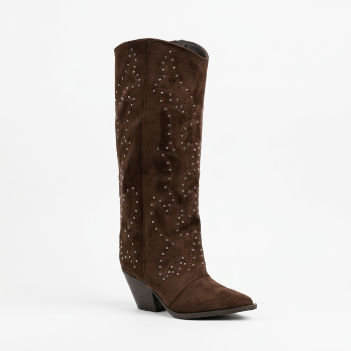 Bota Texana Castanho (inspiração guess)
